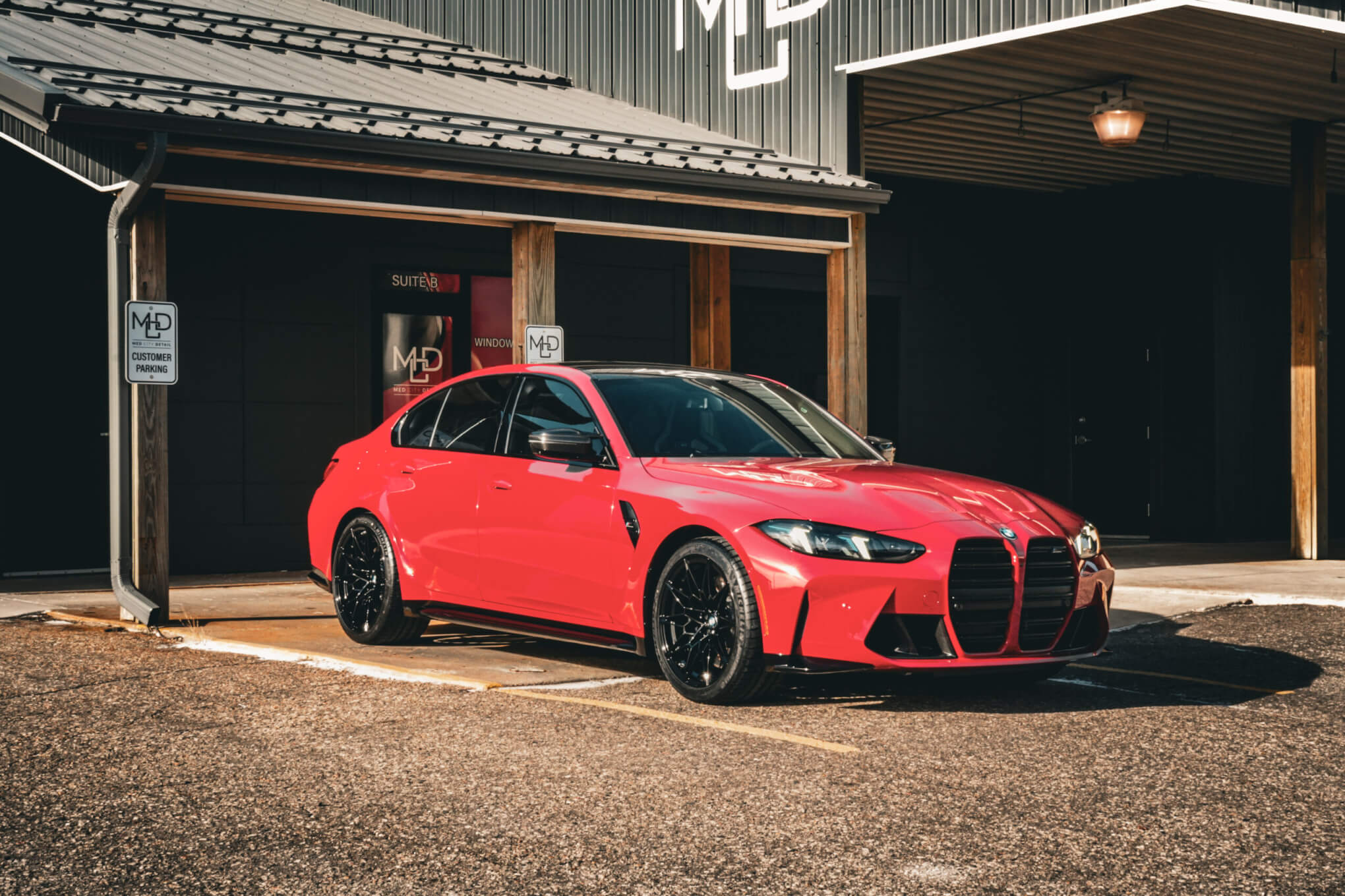 2025 BMW M3 Competition with GYEON Infinite Ceramic Coating and Autobahn i3 Ceramic Window Tint