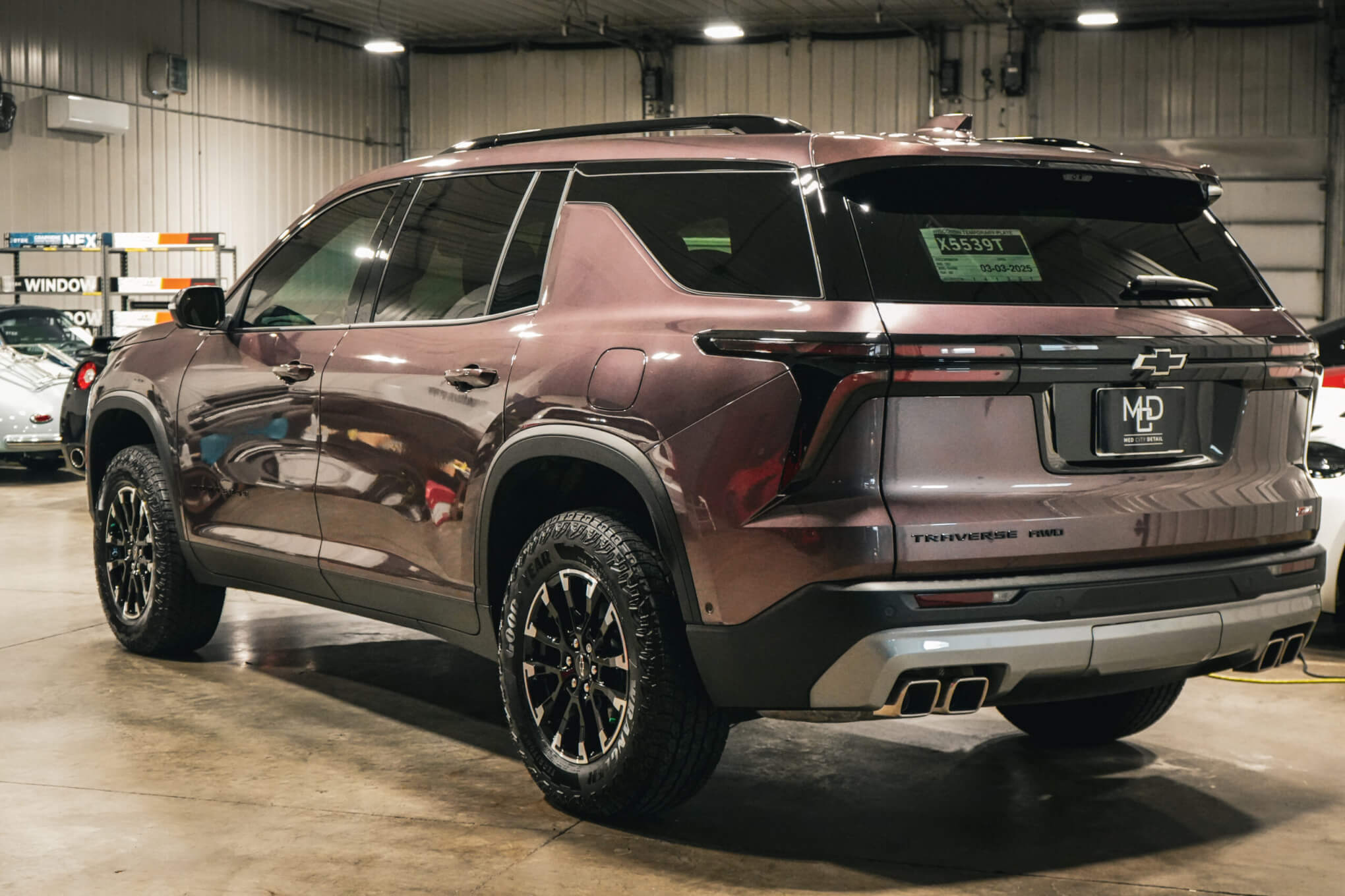 2024 Chevrolet Traverse Z71 Protected with Paint Protection Film, Ceramic Coating, and Window Tint 2024 Chevrolet Traverse Z71 with Paint Protection Film, Ceramic Coating, and Window Tint